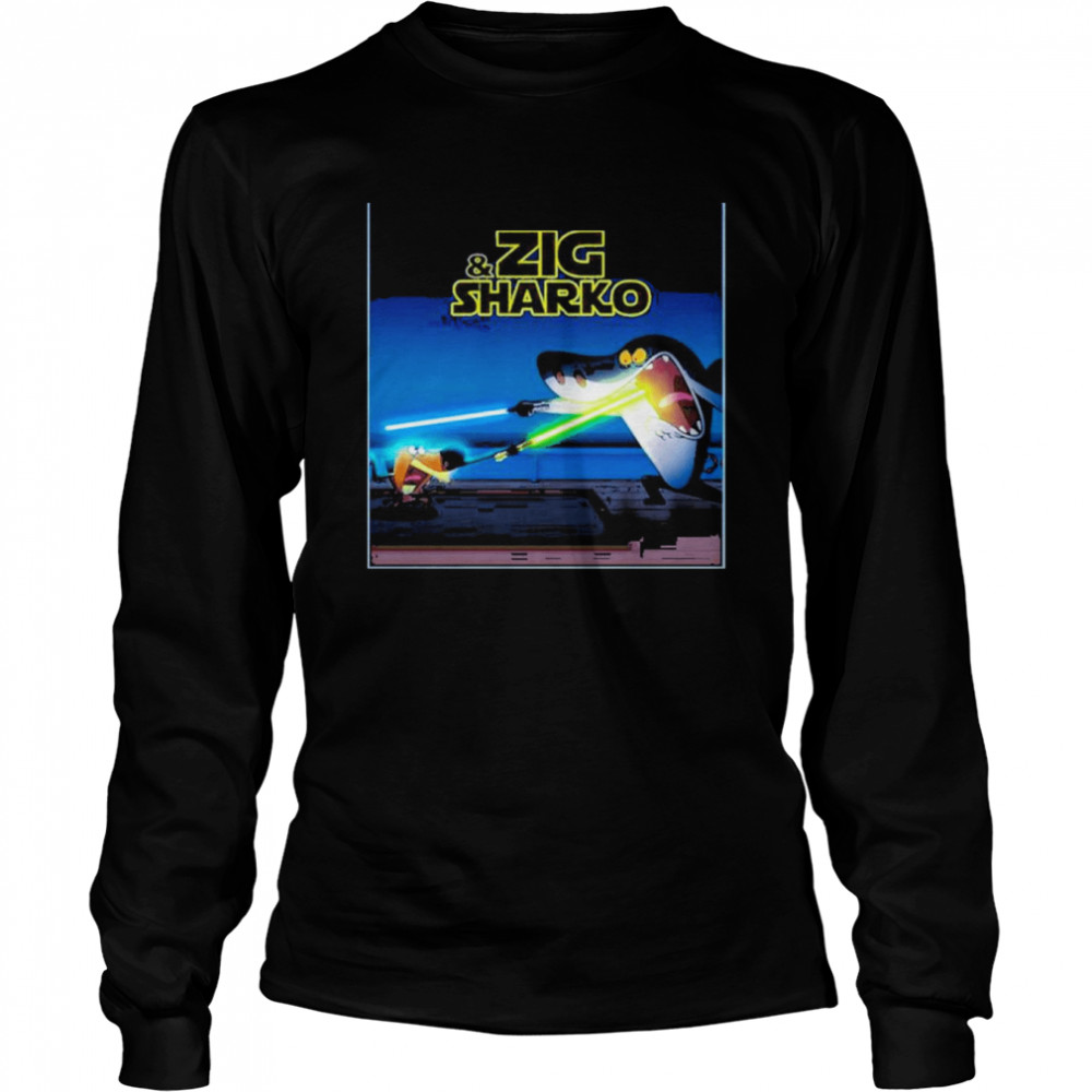 Zig And Sharko Games X Star Wars Shirt - T Shirt Classic