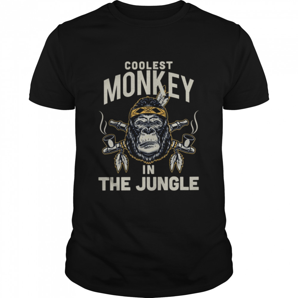 Coolest Monkey In The Jungle shirt Classic Men's T-shirt