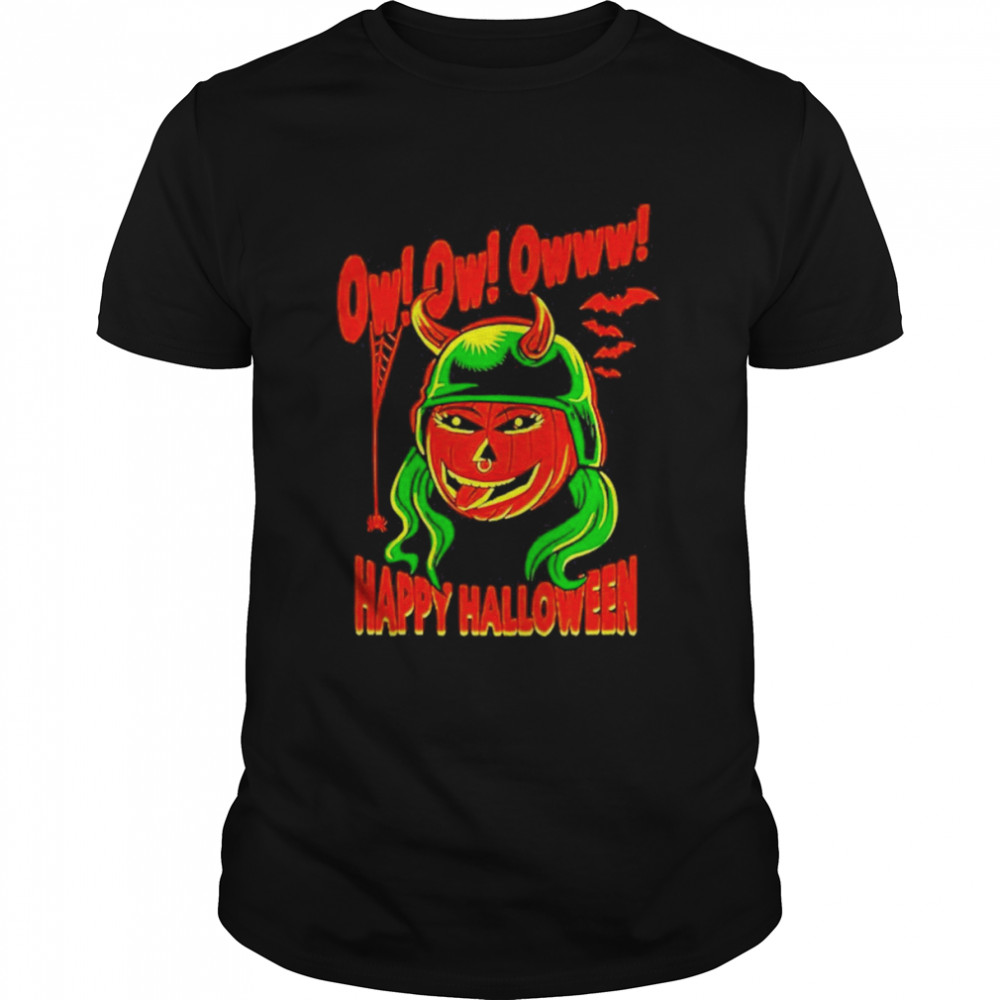 Shotzi Blackheart Ow Ow Happy Halloween Classic Men's T-shirt