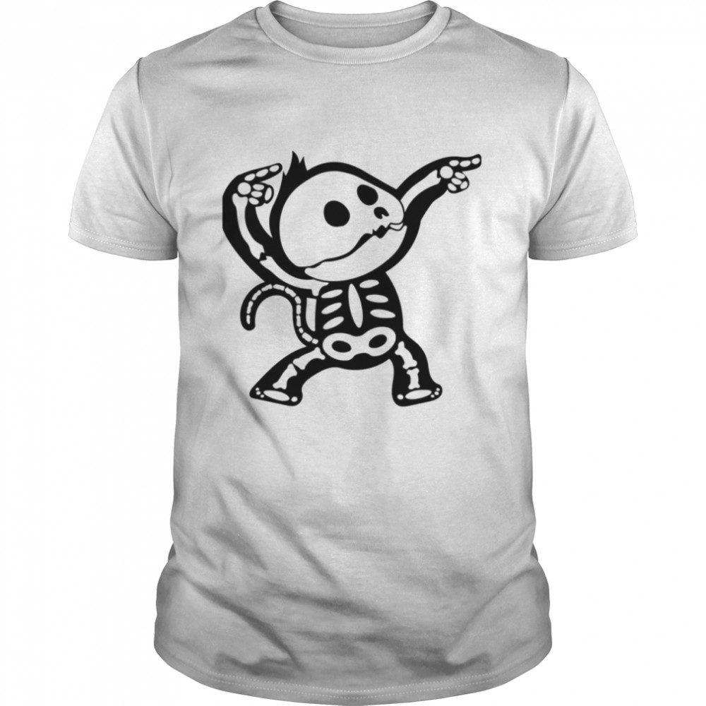 Skeleton Monkey Halloween shirt Classic Men's T-shirt