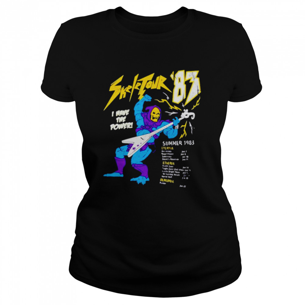 Skeletor Master Of Universe Illustration shirt Classic Women's T-shirt