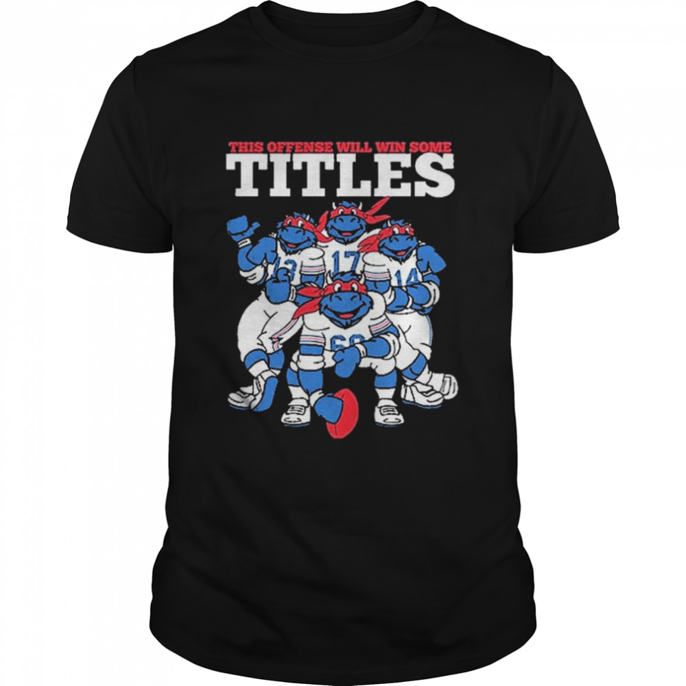 Teenage Mutant Ninja Turtles this offense will win some tittles shirt Classic Men's T-shirt