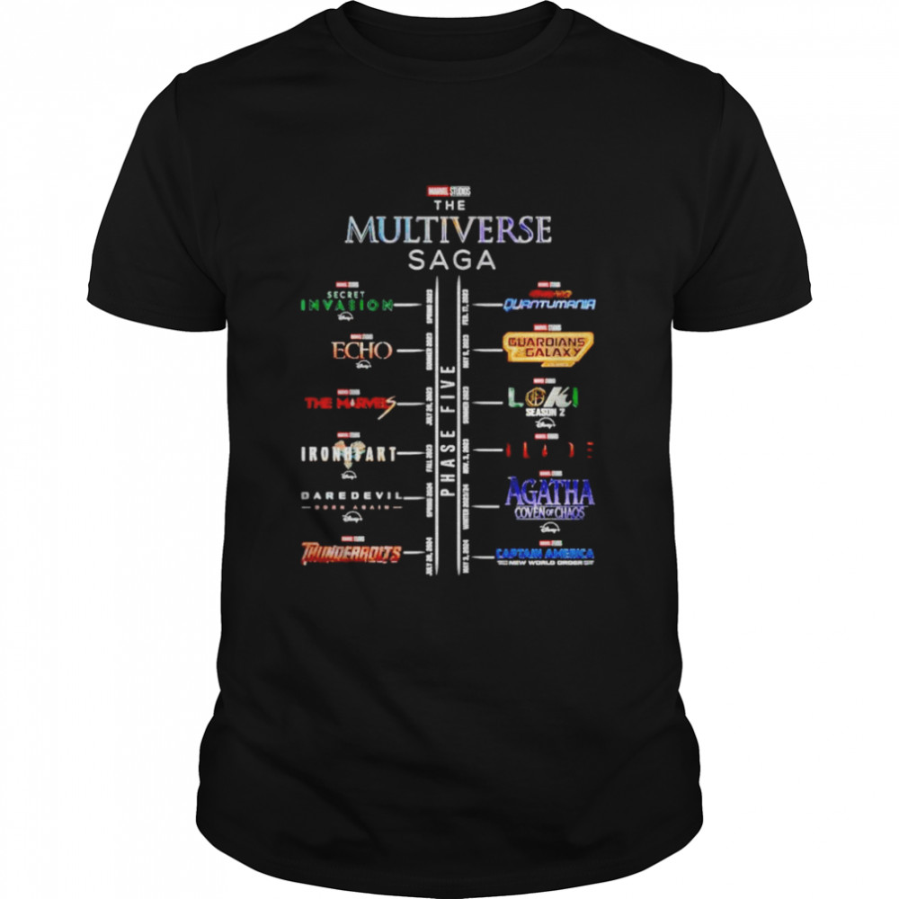 The Multiverse Saga Thunderbolts Captain America New World Order shirt Classic Men's T-shirt