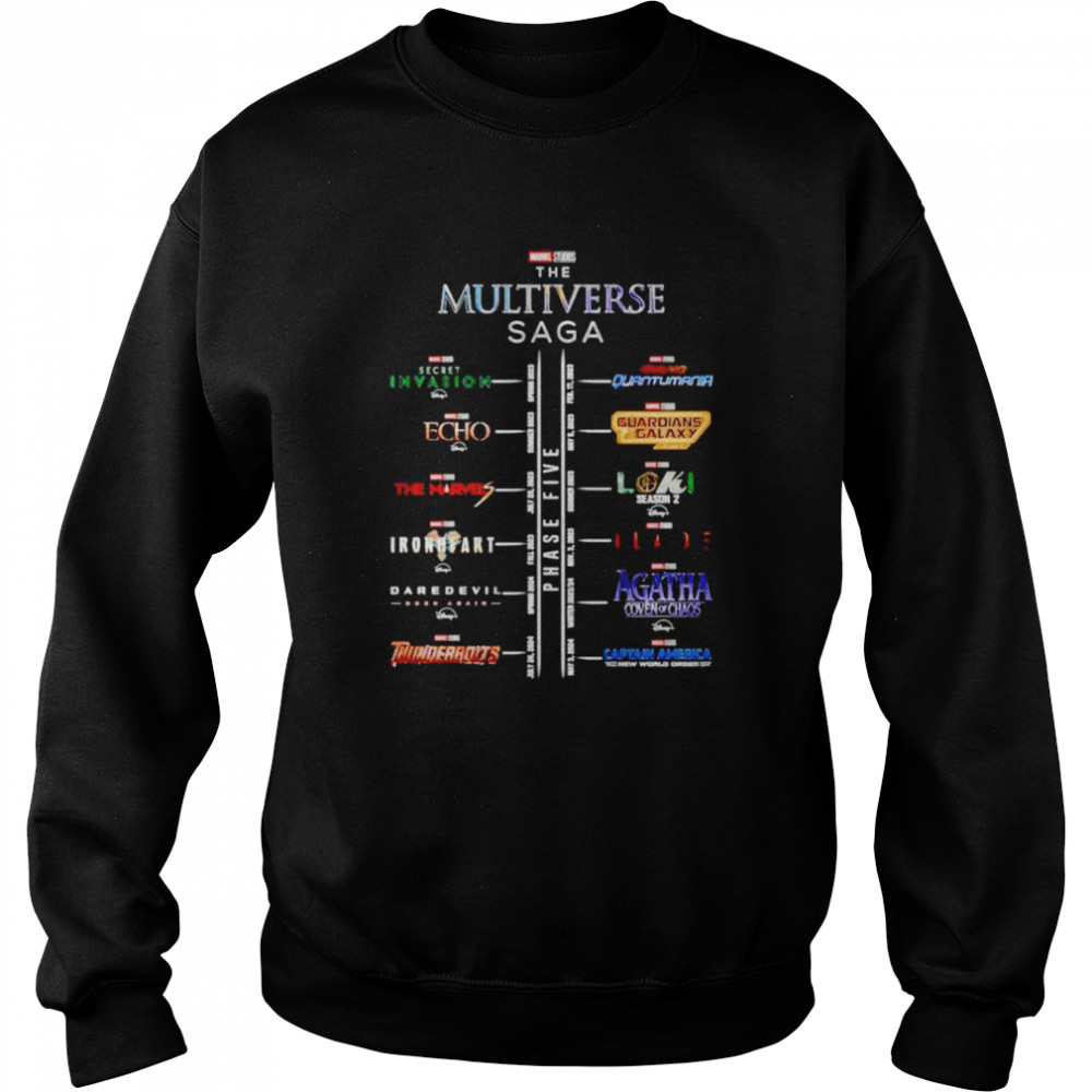 The Multiverse Saga Thunderbolts Captain America New World Order shirt Unisex Sweatshirt