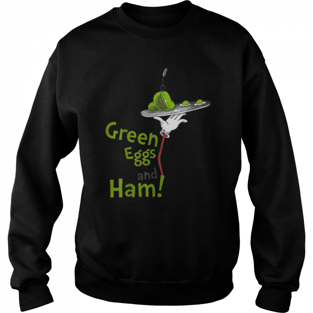 Dr. Seuss Green Eggs and Ham Title T- B0816XM84B Unisex Sweatshirt