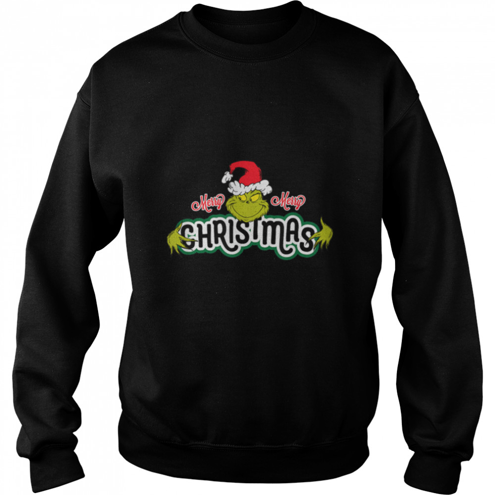 Dr. Seuss Grinch Hugs Christmas T-shirt B07PLV2894 Unisex Sweatshirt