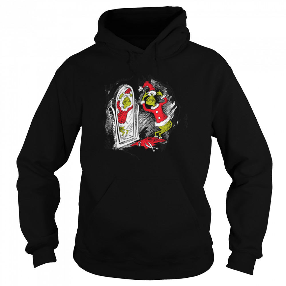 Dr. Seuss Grinch Saint Nick T-shirt B07PFNM524 Unisex Hoodie