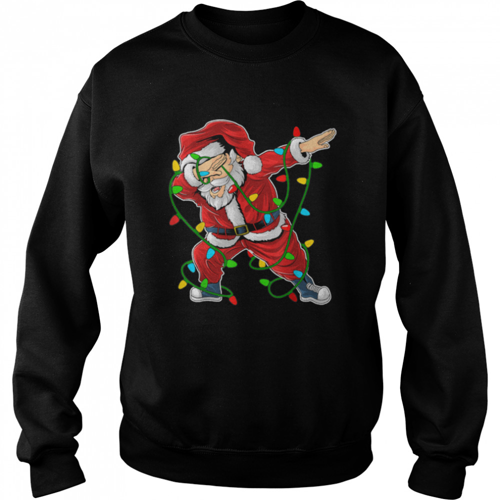 Family Christmas Funny Santa Christmas Lights T- B08NKZ5WLT Unisex Sweatshirt