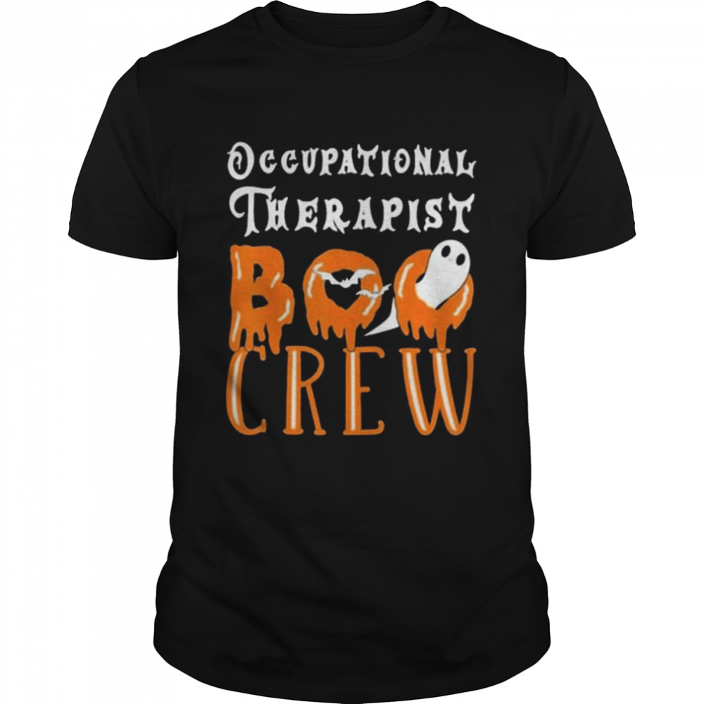 Occupational therapist boo crew halloween shirt Classic Men's T-shirt