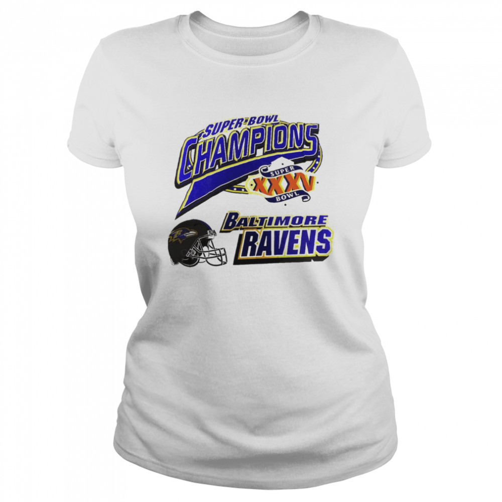 Baltimore Ravens Super Bowl Champions shirt Classic Women's T-shirt