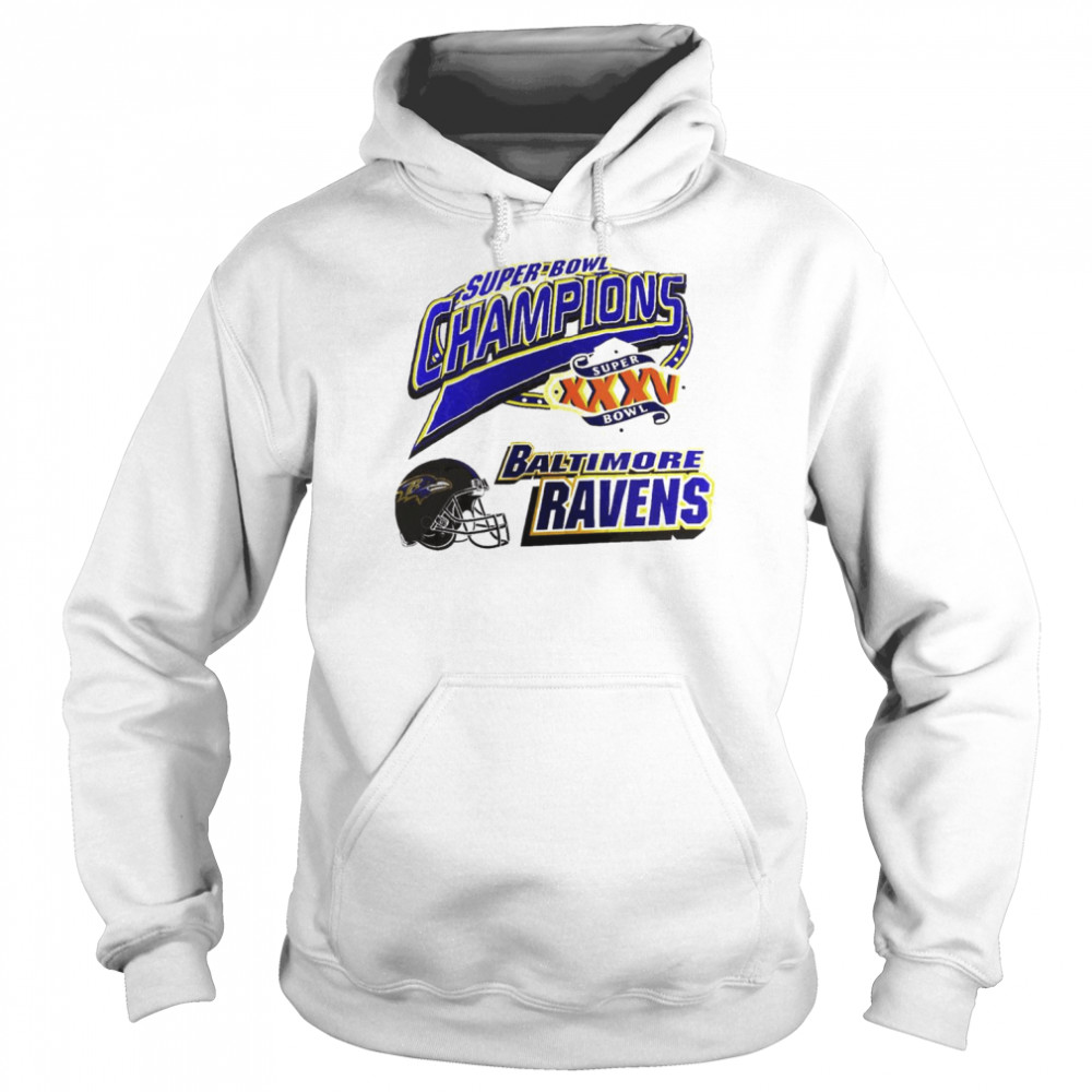Baltimore Ravens Super Bowl Champions shirt Unisex Hoodie