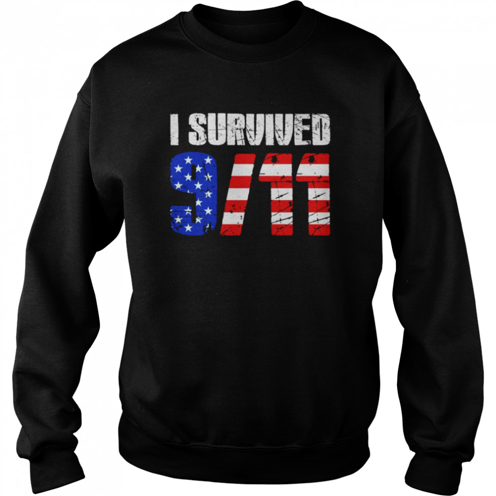 I Survived 911 shirt Unisex Sweatshirt