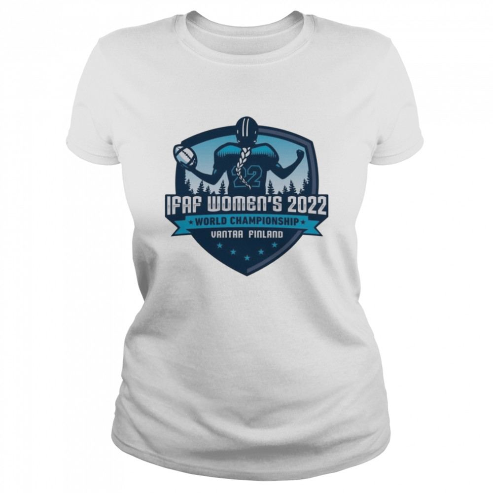 IFAF Women’s 2022 World Championship  Classic Women's T-shirt