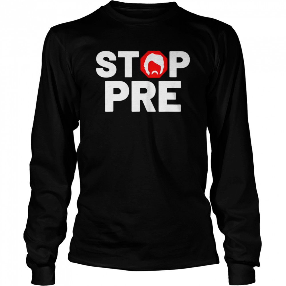 Marathon Running Vintage Stop Pre T- Long Sleeved T-shirt