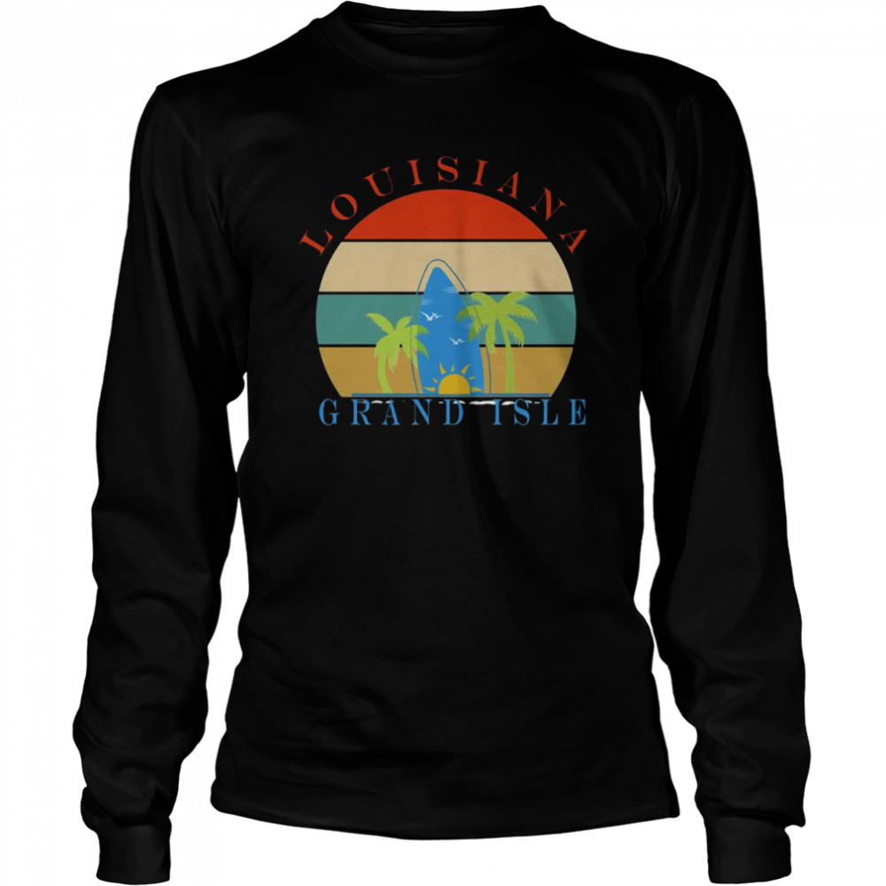 Sunset Design Tarpon Rodeo Grand Isle shirt Long Sleeved T-shirt