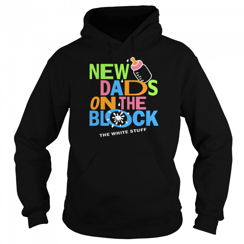 Vintage Pop New Dads On The Block Funny Fatherhood NKOTB shirt Unisex Hoodie