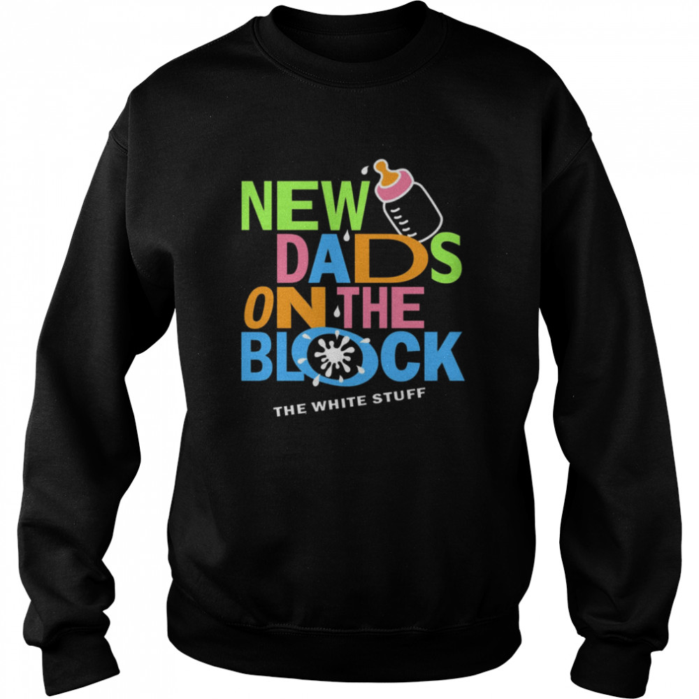 Vintage Pop New Dads On The Block Funny Fatherhood NKOTB shirt Unisex Sweatshirt