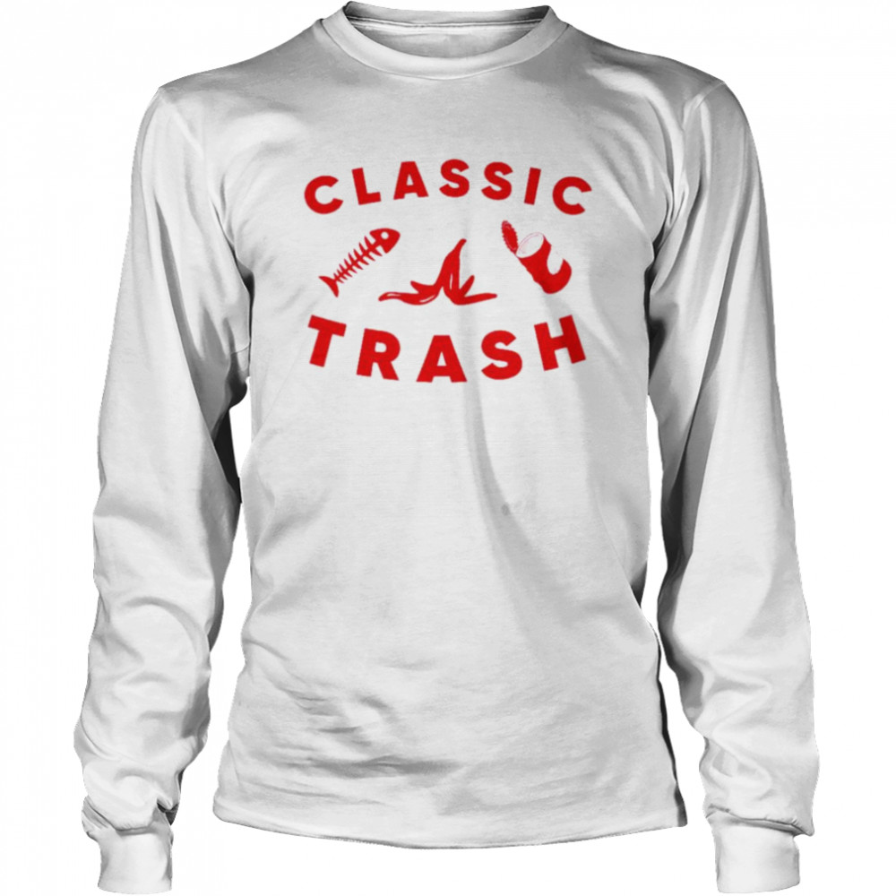 Classic Trash shirt Long Sleeved T-shirt