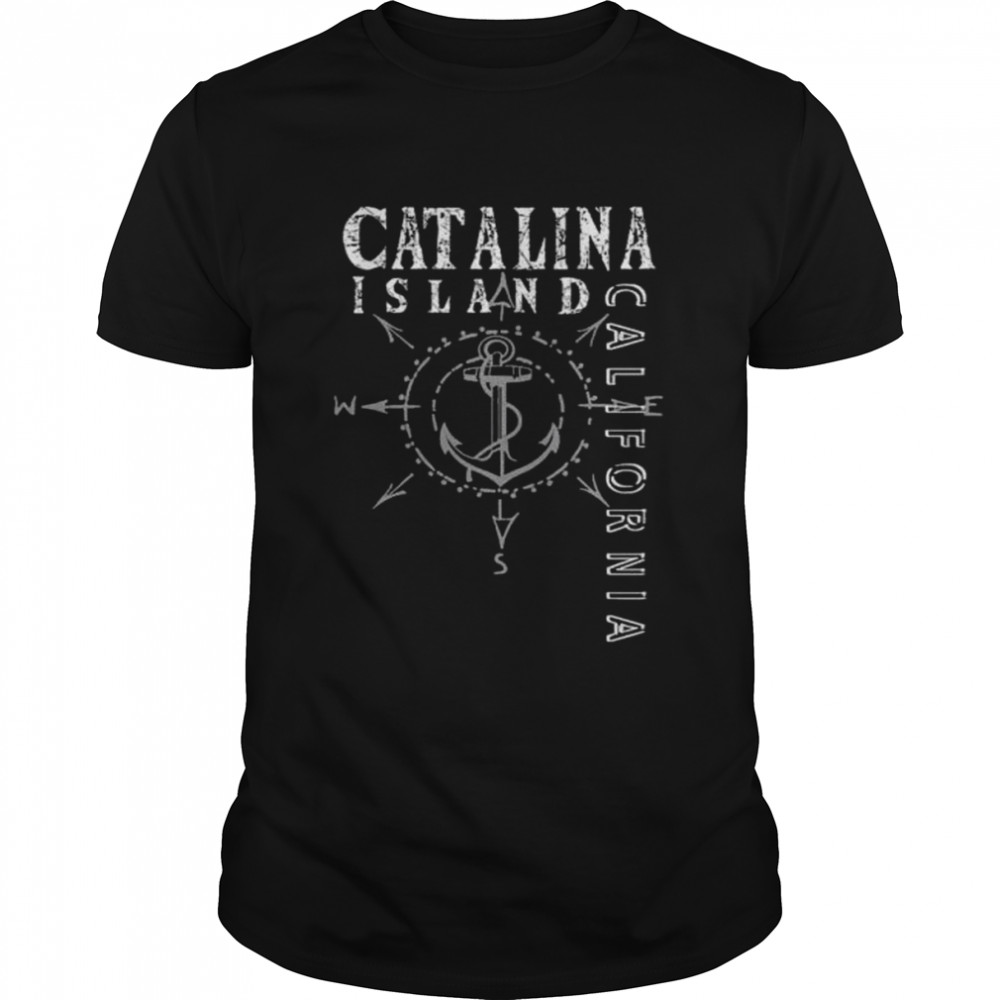 Catalina island sailing sailboat shirt