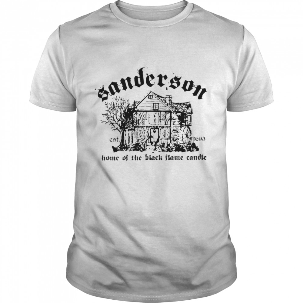 Sanderson witch museum home of the black flame candle est 1693 T-shirt Classic Men's T-shirt