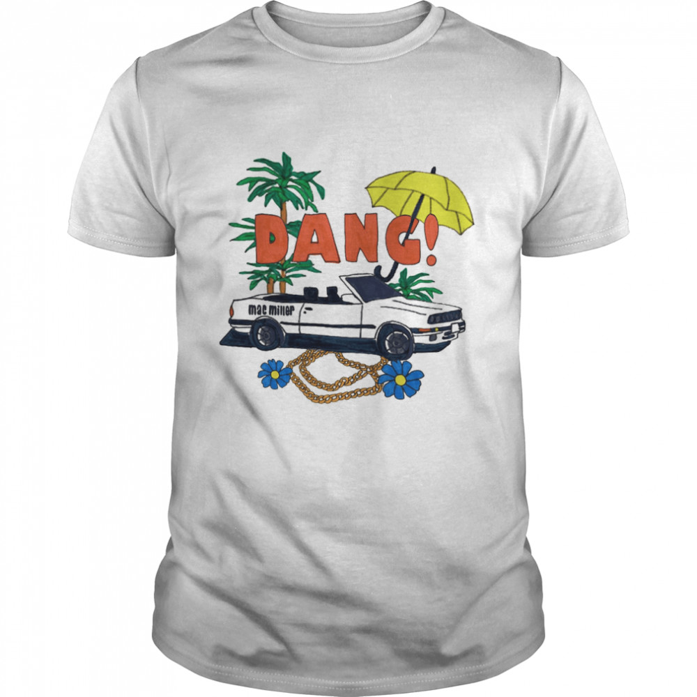 Vintage Mac Miller Dang Car Tour Concert shirt T Shirt Classic