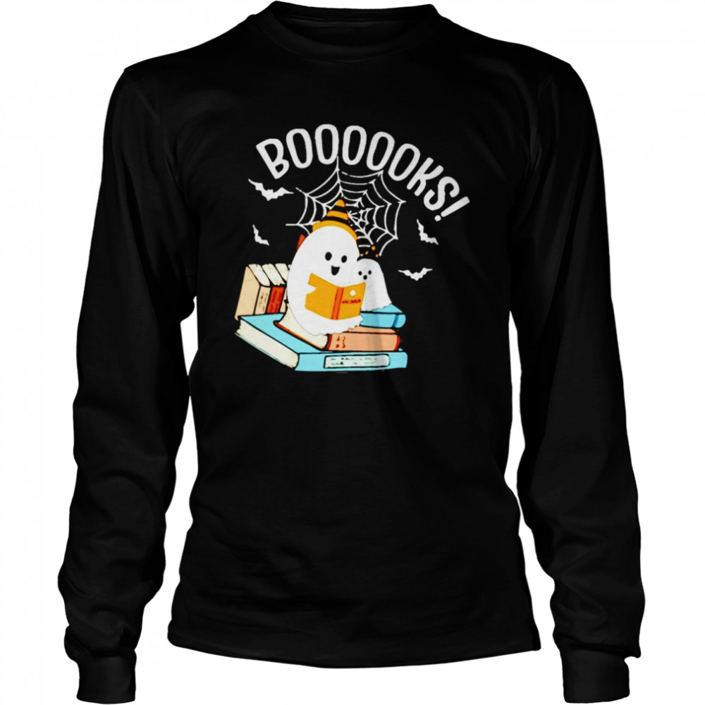 Boooooks Halloween shirt Long Sleeved T-shirt