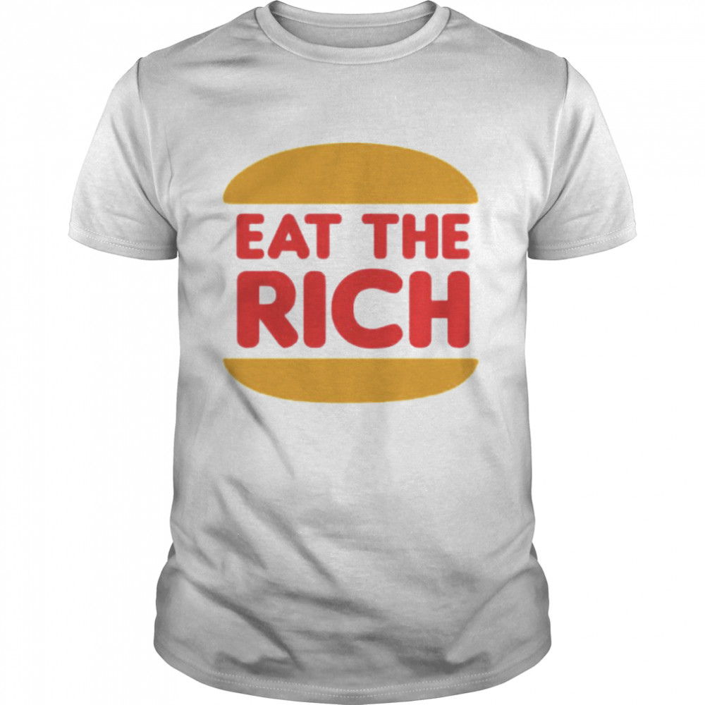 Burger eat the rich shirt Classic Men's T-shirt