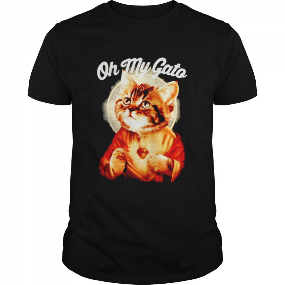 Cat Jesus oh my gato shirt Classic Men's T-shirt