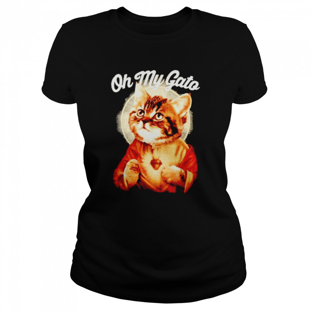 Cat Jesus oh my gato shirt Classic Women's T-shirt