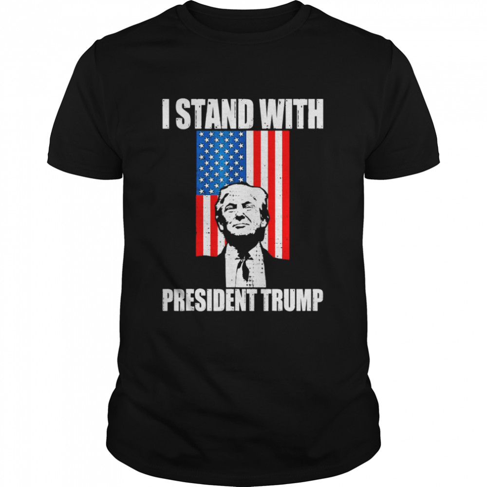 I stand with President Trump Mar-a-Lago Trump support T- Classic Men's T-shirt
