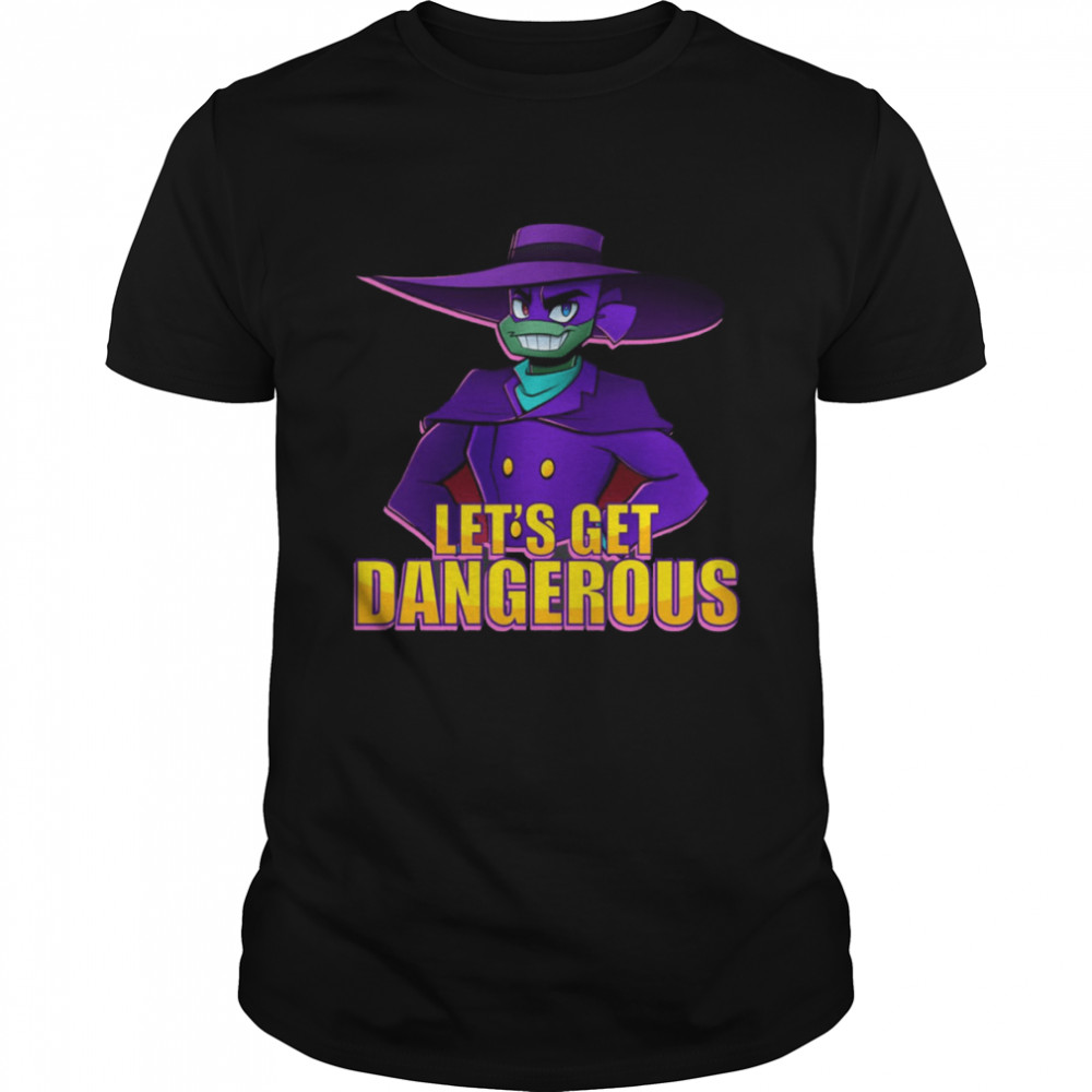 Let’s Get Dangerous Darkwing Donnie ROTTNMT shirt