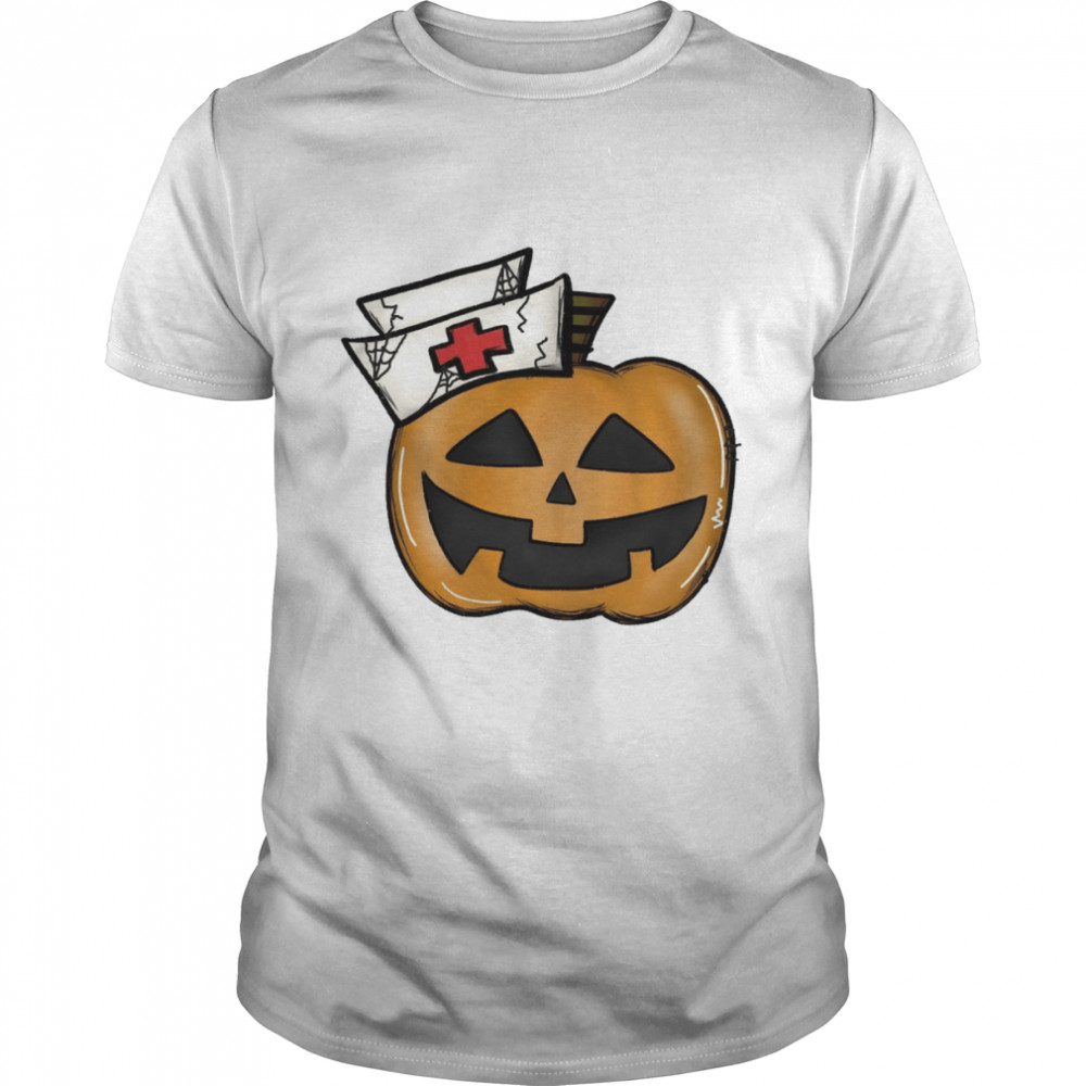 Nurse Nursing Nurse Fall Nurse Nursing Halloween T- Classic Men's T-shirt