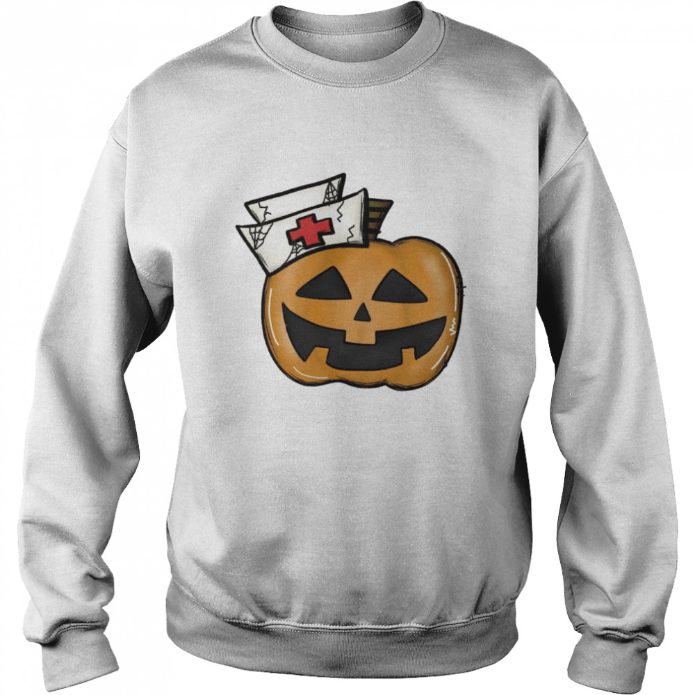 Nurse Nursing Nurse Fall Nurse Nursing Halloween T- Unisex Sweatshirt