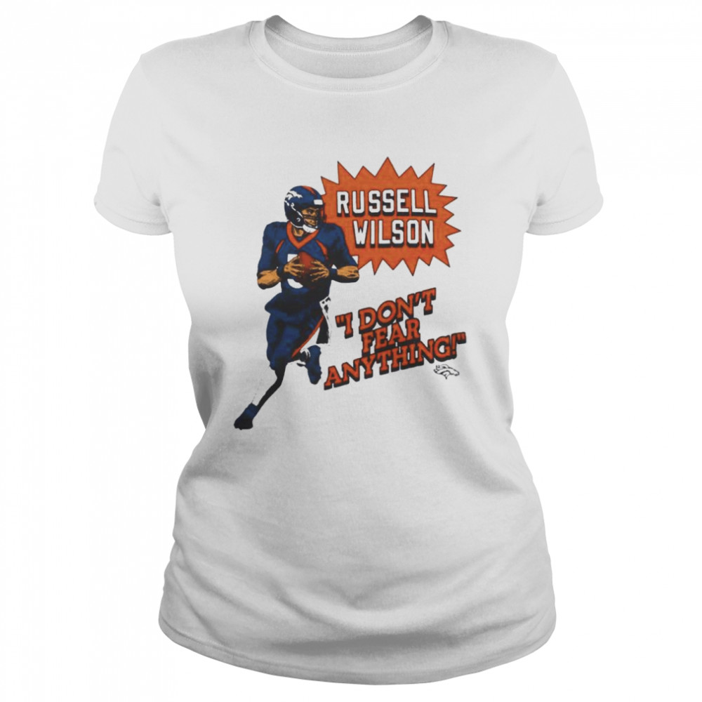 Men's Majestic Threads Russell Wilson Navy Denver Broncos Name