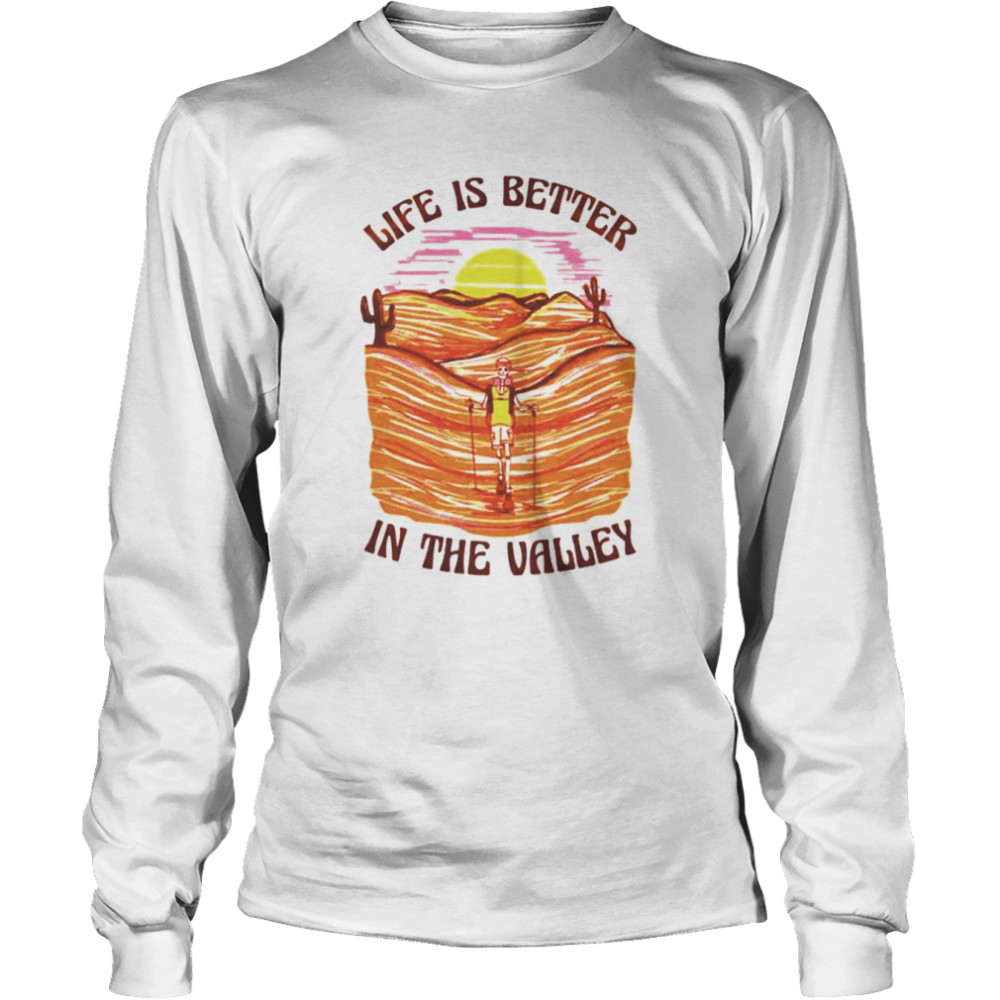 Skeleton life is better az ii shirt Long Sleeved T-shirt