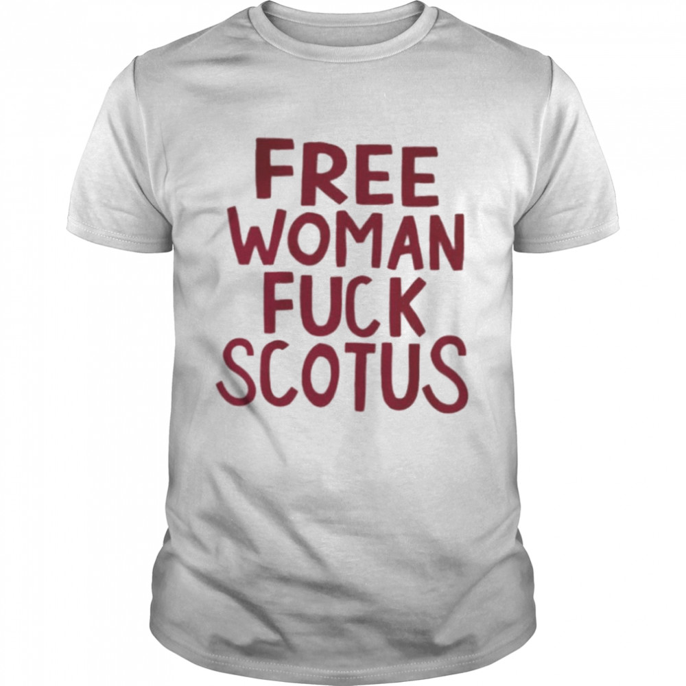 Stylesartpop Free Woman Fuck Scotus Classic Men's T-shirt