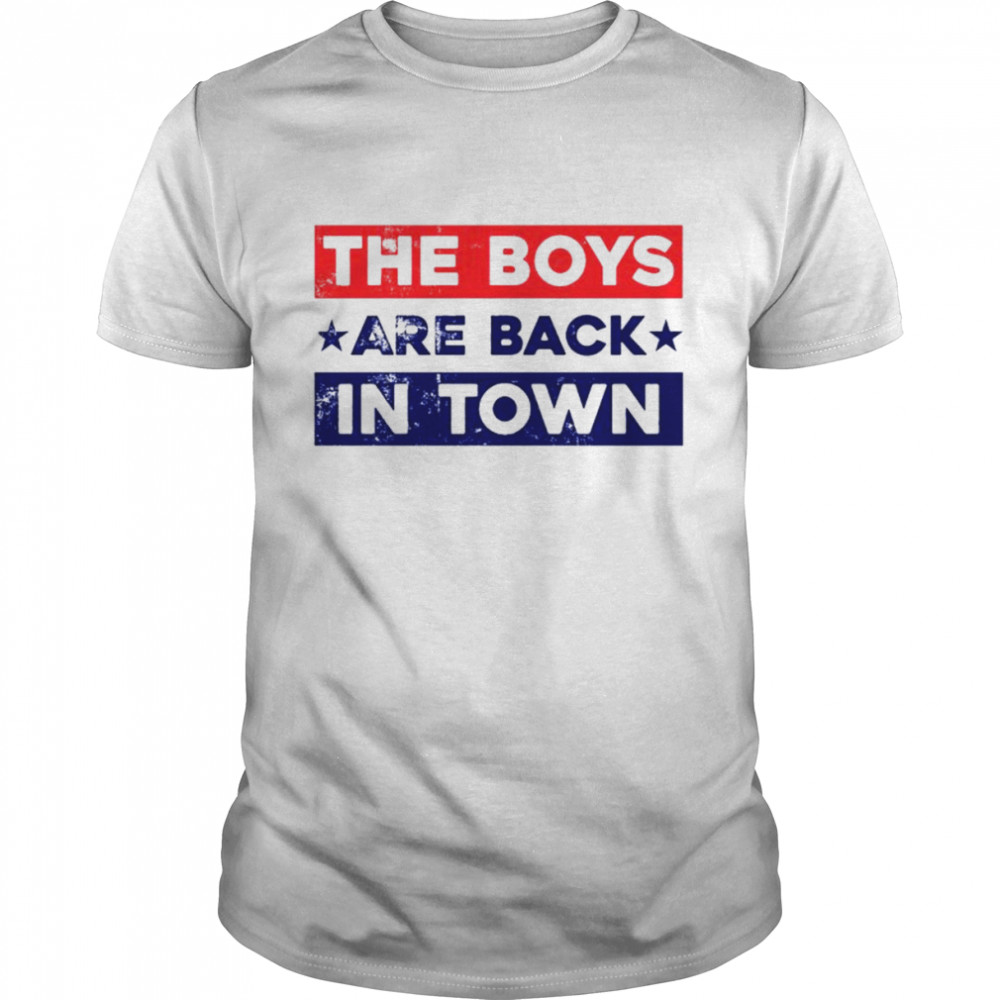 The boys are back in towm shirt Classic Men's T-shirt