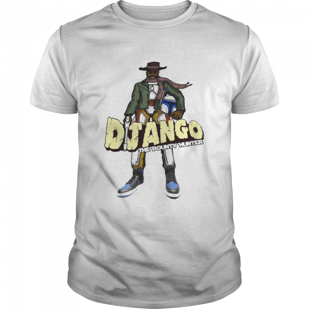 The D Is Silent Django The Bounty Hunter Star Wars shirt Classic Men's T-shirt