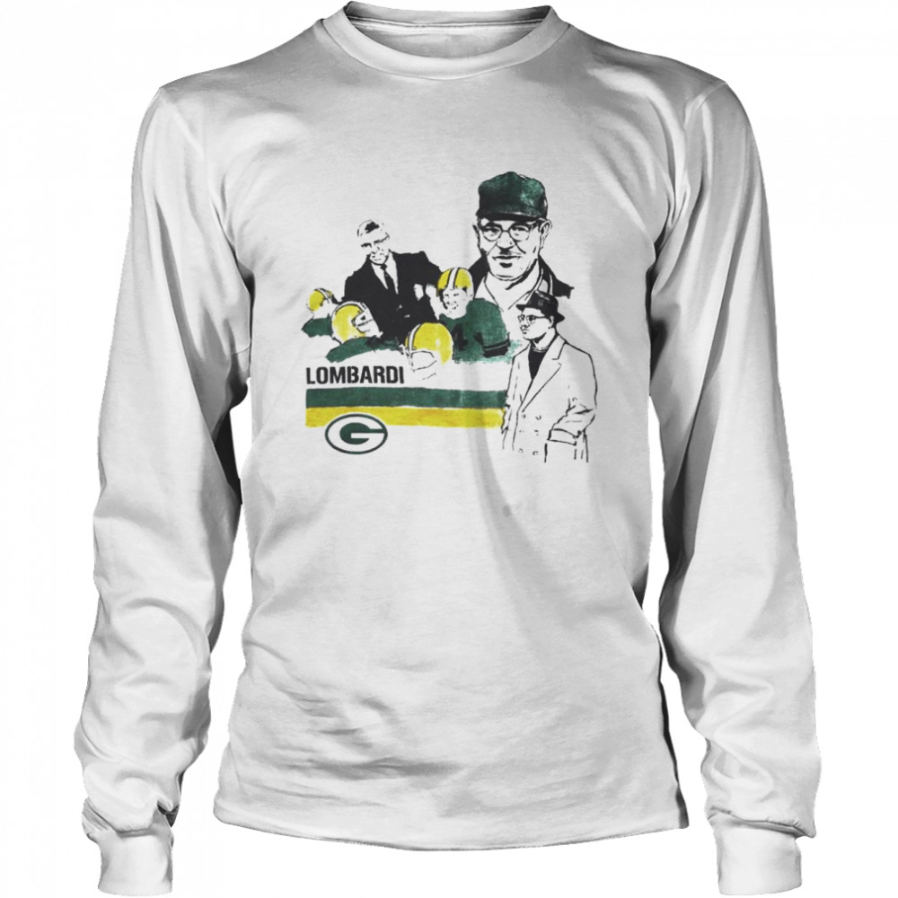 Vince Lombardi Green Bay Packers shirt Long Sleeved T-shirt