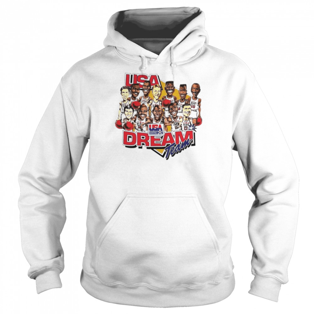 90s Dream Team Usa Basketball shirt Unisex Hoodie