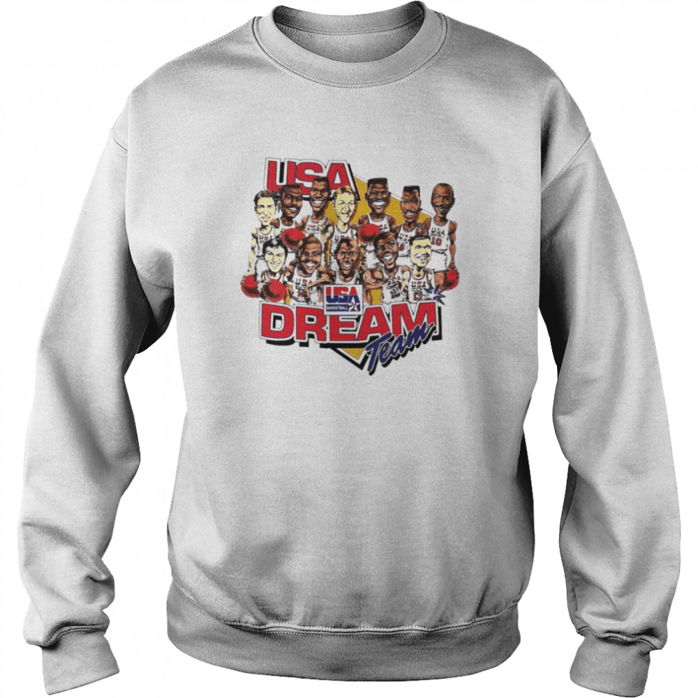 90s Dream Team Usa Basketball shirt Unisex Sweatshirt