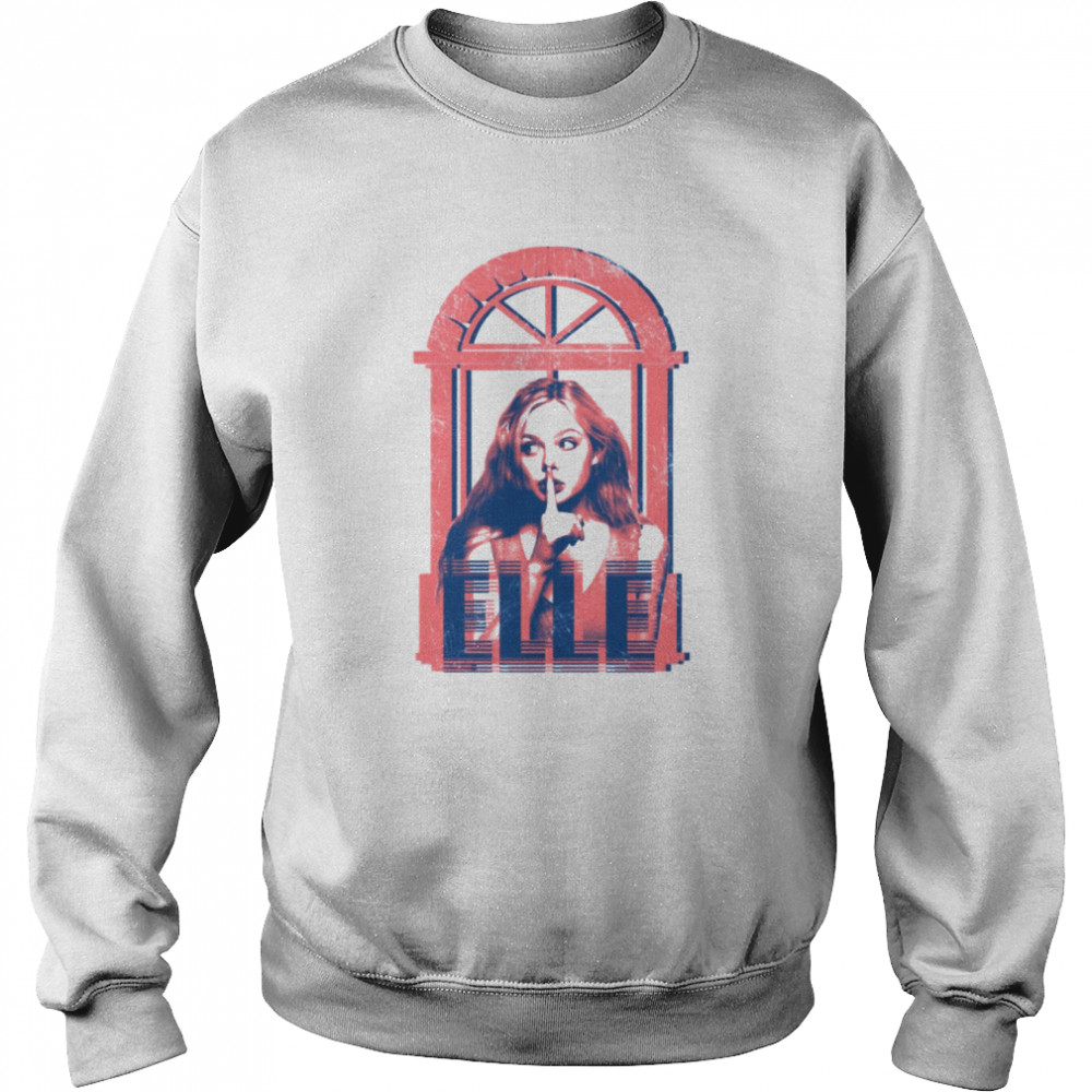 Beautiful Girl Elle Fanning Pink Art shirt Unisex Sweatshirt