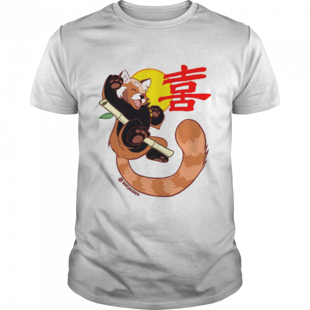 Design Of Joy Red Panda shirt Classic Men's T-shirt