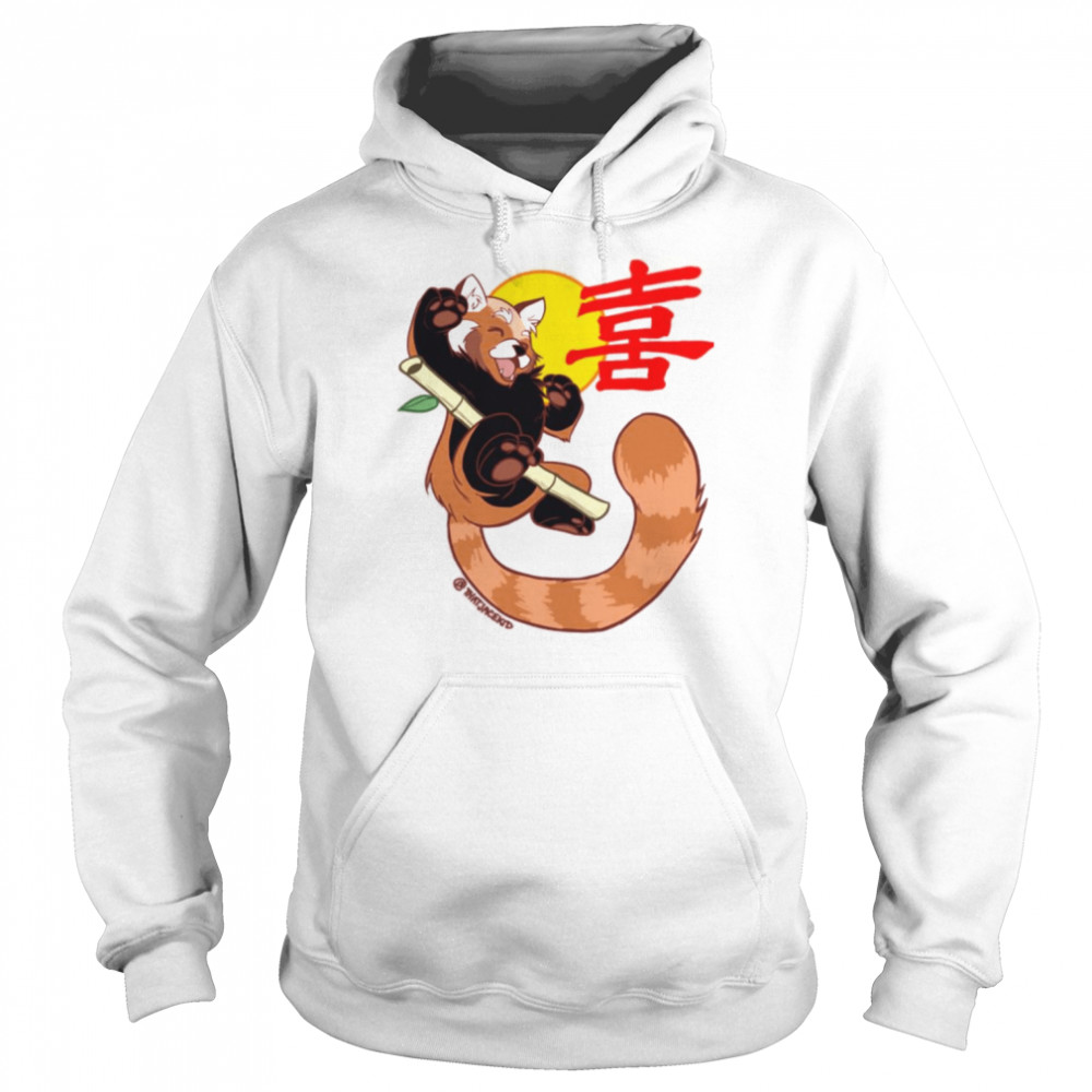 Design Of Joy Red Panda shirt Unisex Hoodie