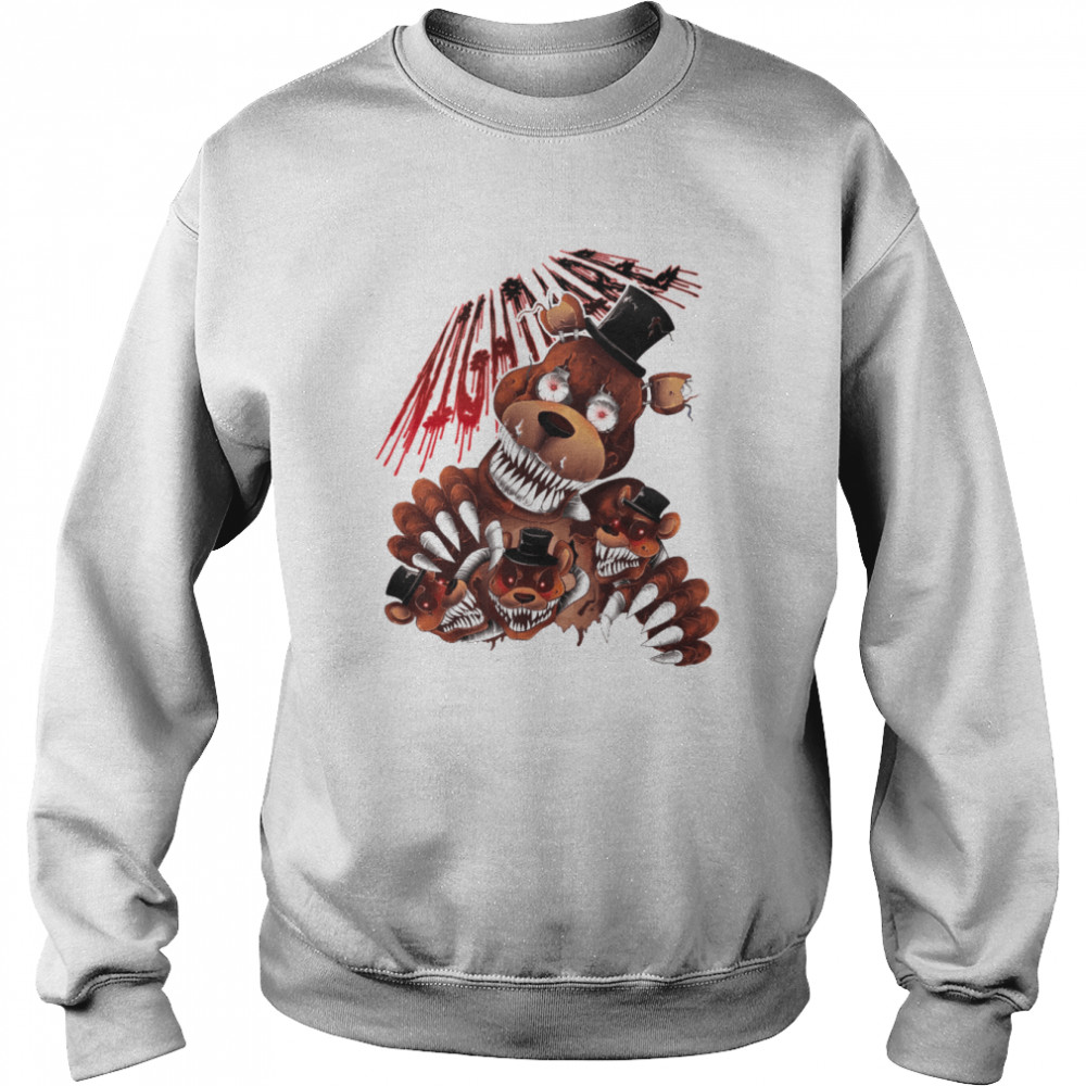 Fnaf Five Nights At Freddy’s Krueger Horror shirt Unisex Sweatshirt