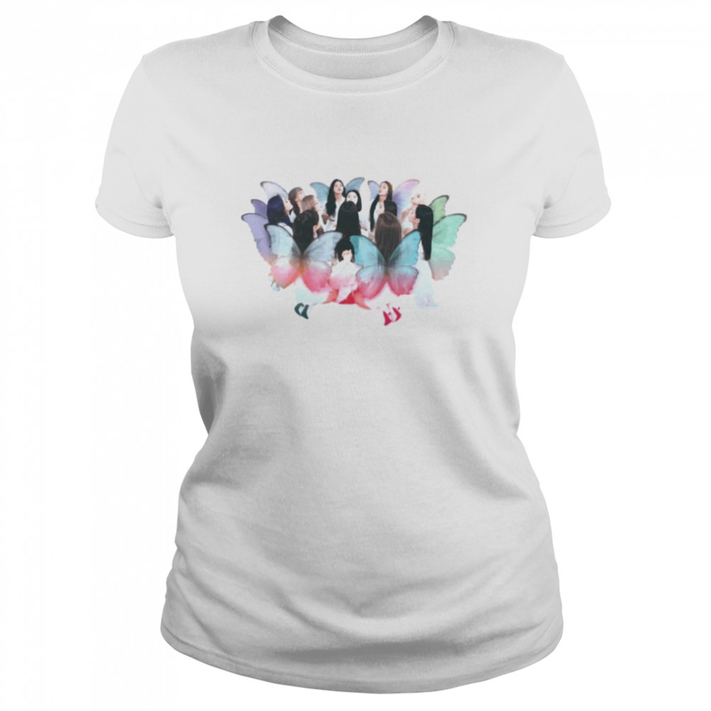 Loona Butterfly Xx Group Photo shirt Classic Women's T-shirt