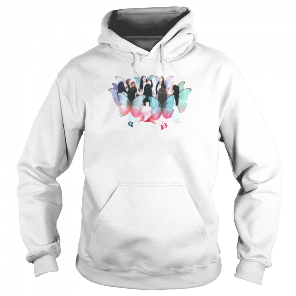 Loona Butterfly Xx Group Photo shirt Unisex Hoodie