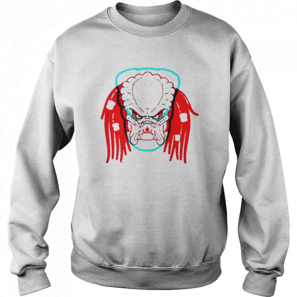 Masked hunter neca predator art shirt Unisex Sweatshirt