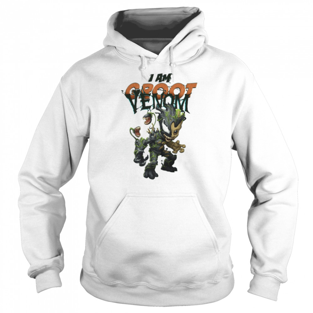 Maximum V I Am Tree I Am Groot Venom shirt Unisex Hoodie