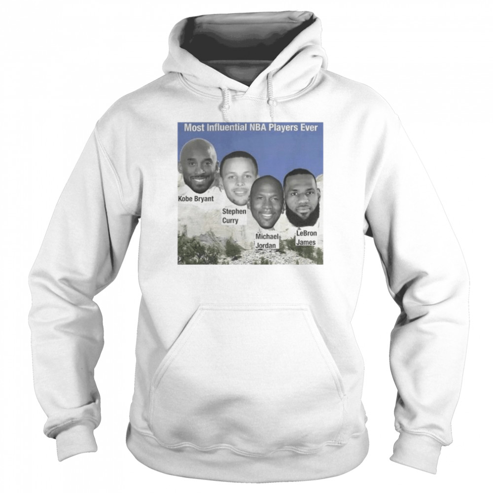 Most influential NBA players ever shirt Unisex Hoodie